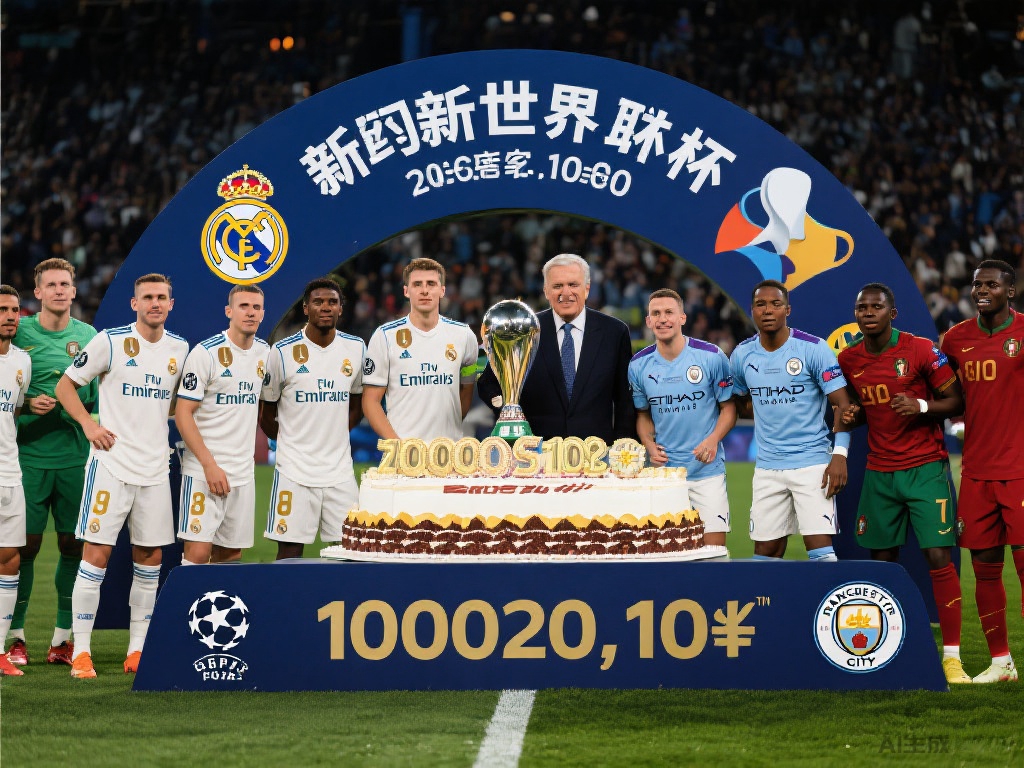 国际足联分饼大会：新世俱杯32队瓜分10亿美元！（国际足联盛宴：新世俱杯32强共享10亿美金大蛋糕！）